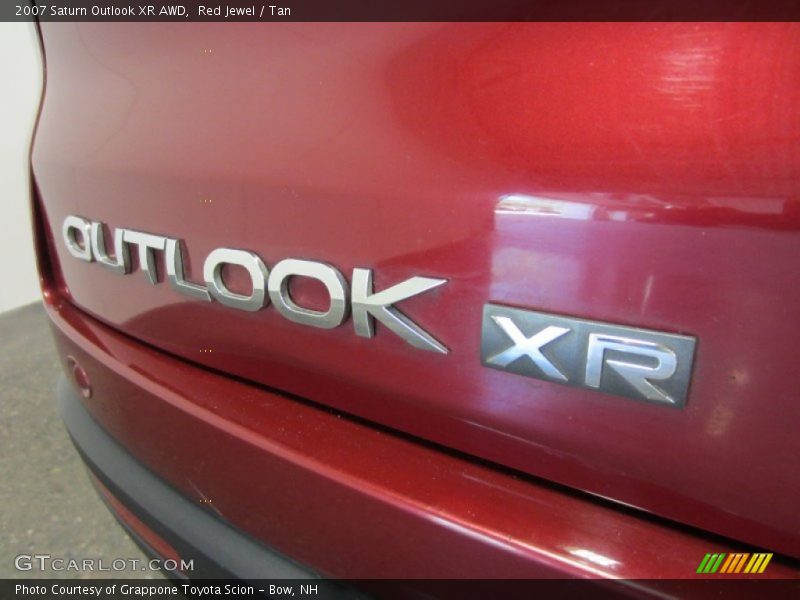 Red Jewel / Tan 2007 Saturn Outlook XR AWD