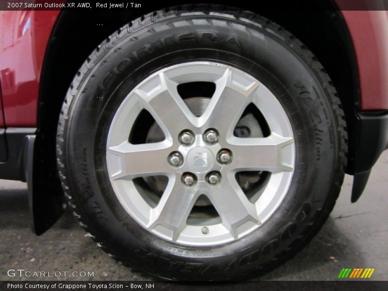Red Jewel / Tan 2007 Saturn Outlook XR AWD