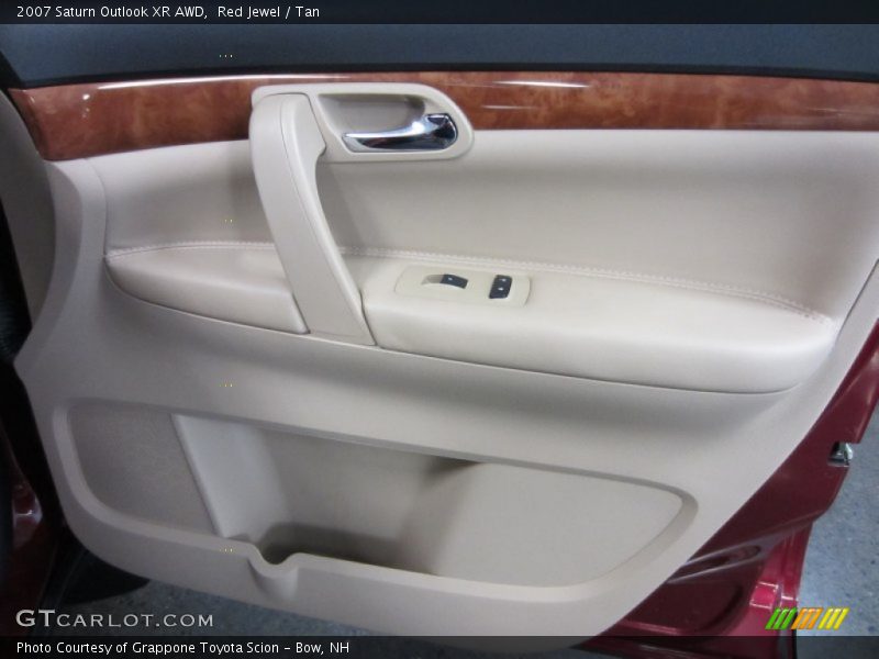 Red Jewel / Tan 2007 Saturn Outlook XR AWD