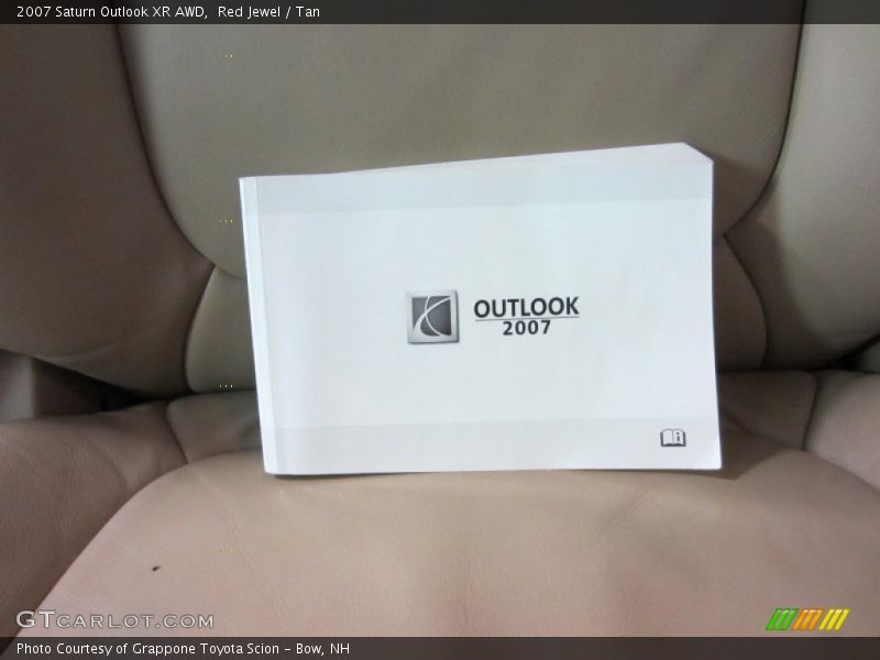 Red Jewel / Tan 2007 Saturn Outlook XR AWD