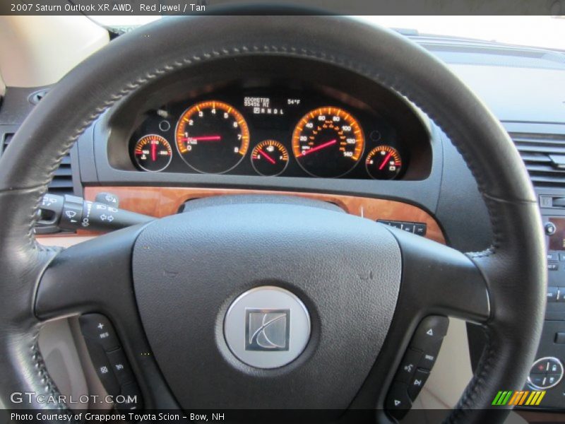 Red Jewel / Tan 2007 Saturn Outlook XR AWD