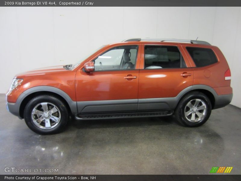 Copperhead / Gray 2009 Kia Borrego EX V8 4x4