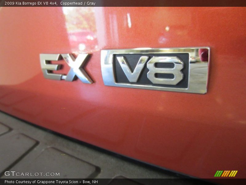 Copperhead / Gray 2009 Kia Borrego EX V8 4x4