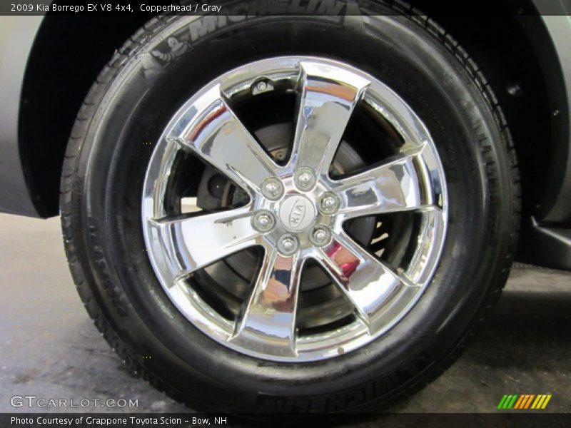 Copperhead / Gray 2009 Kia Borrego EX V8 4x4