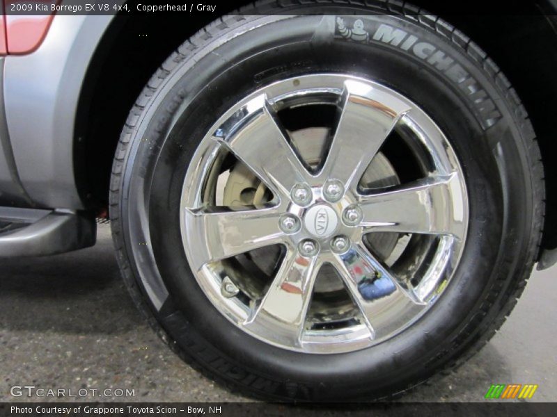 Copperhead / Gray 2009 Kia Borrego EX V8 4x4