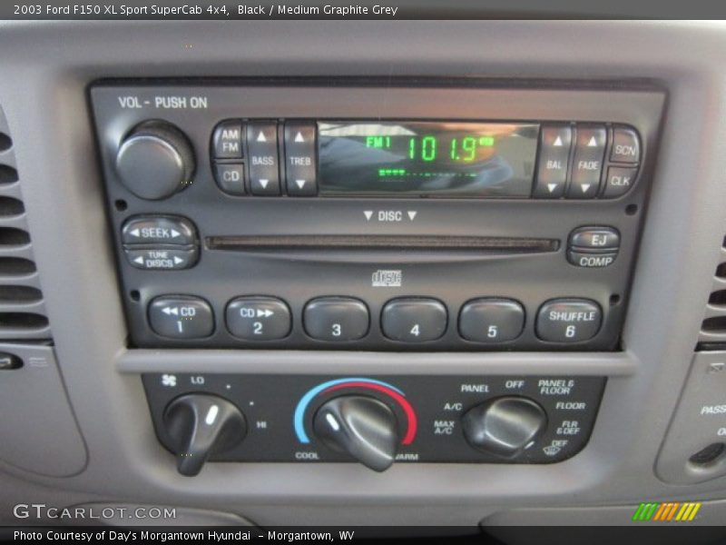 Audio System of 2003 F150 XL Sport SuperCab 4x4