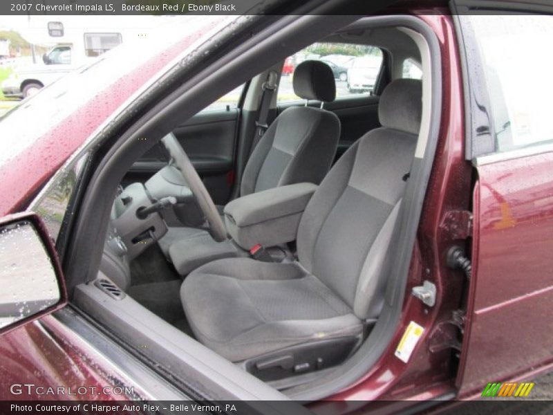 Bordeaux Red / Ebony Black 2007 Chevrolet Impala LS