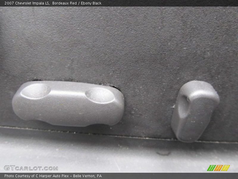 Bordeaux Red / Ebony Black 2007 Chevrolet Impala LS