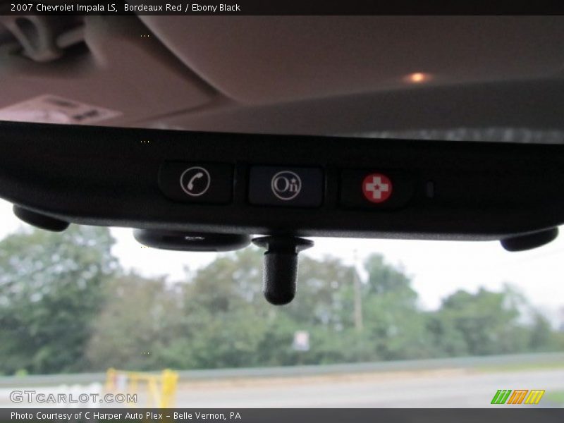 Bordeaux Red / Ebony Black 2007 Chevrolet Impala LS