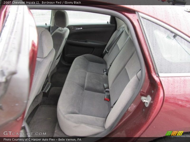 Bordeaux Red / Ebony Black 2007 Chevrolet Impala LS