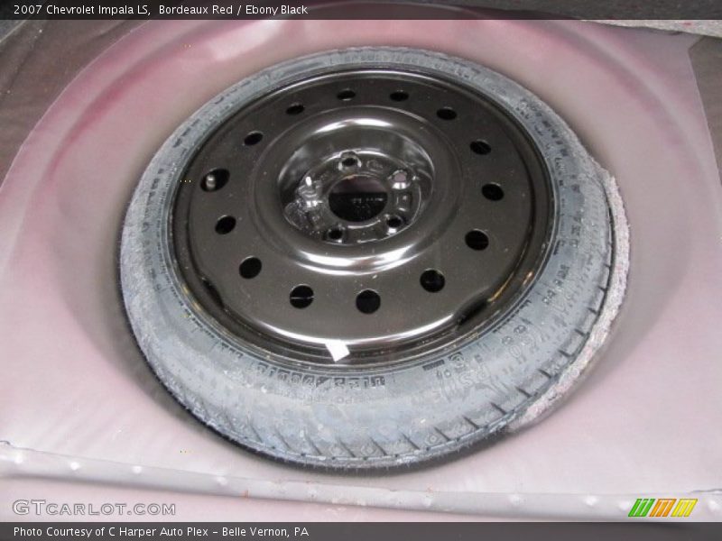 Bordeaux Red / Ebony Black 2007 Chevrolet Impala LS