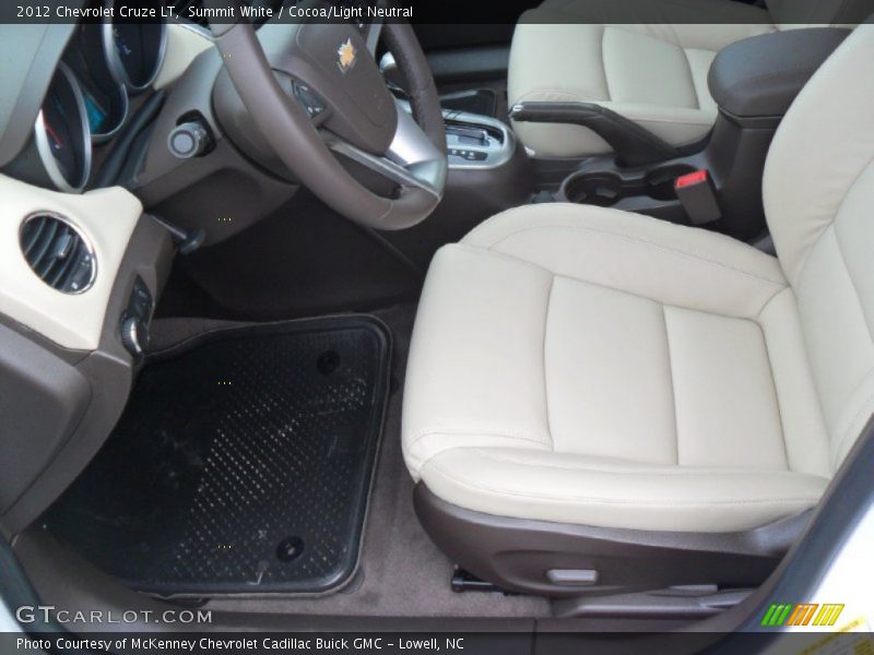  2012 Cruze LT Cocoa/Light Neutral Interior
