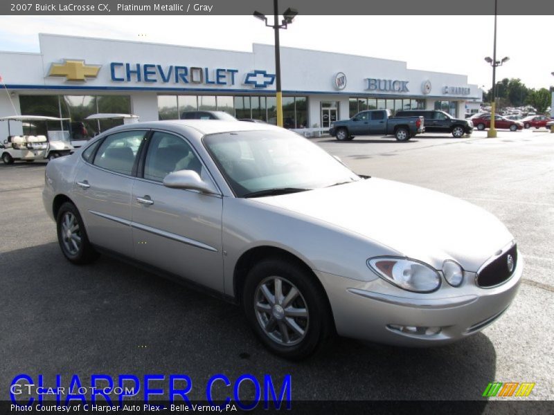 Platinum Metallic / Gray 2007 Buick LaCrosse CX