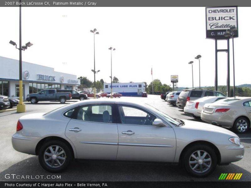 Platinum Metallic / Gray 2007 Buick LaCrosse CX
