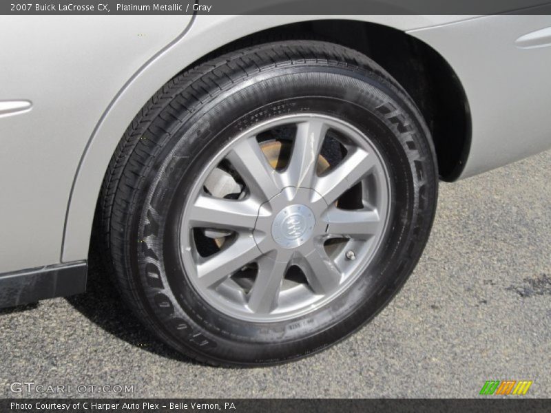 Platinum Metallic / Gray 2007 Buick LaCrosse CX