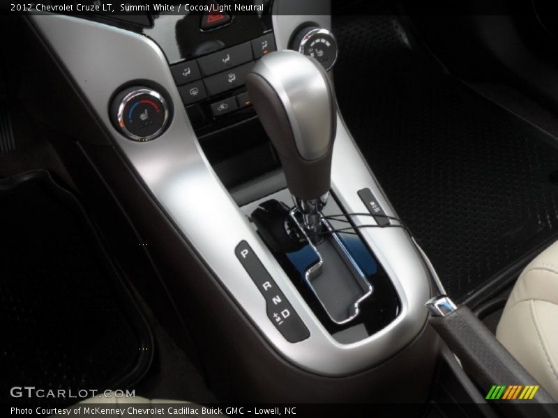  2012 Cruze LT 6 Speed Automatic Shifter