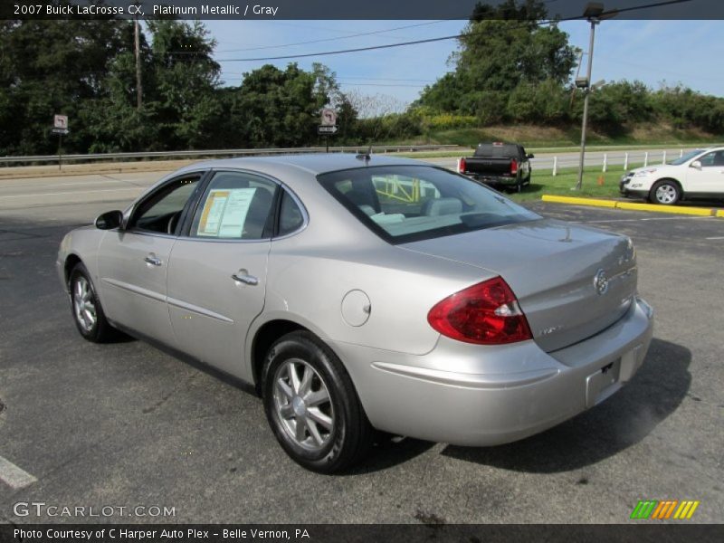 Platinum Metallic / Gray 2007 Buick LaCrosse CX