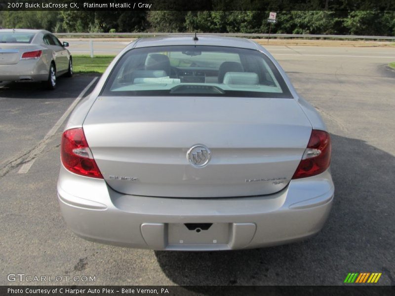 Platinum Metallic / Gray 2007 Buick LaCrosse CX