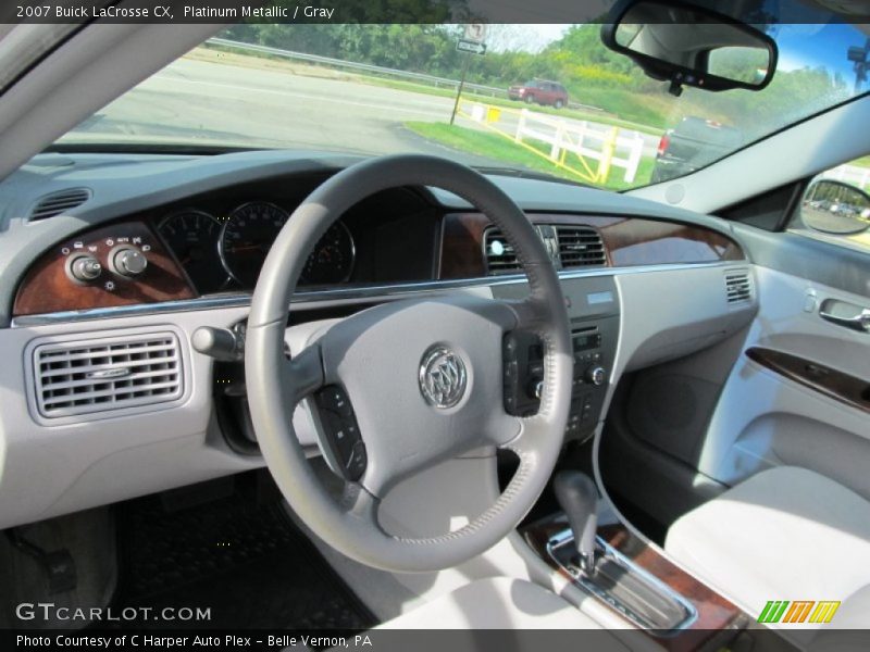 Platinum Metallic / Gray 2007 Buick LaCrosse CX
