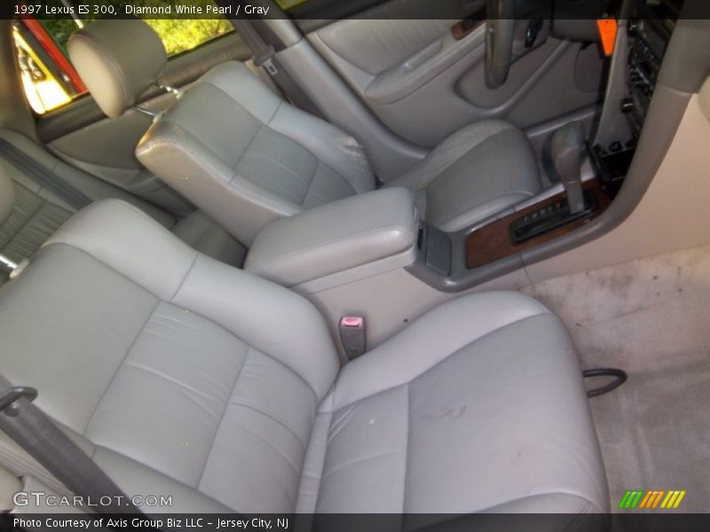 Diamond White Pearl / Gray 1997 Lexus ES 300