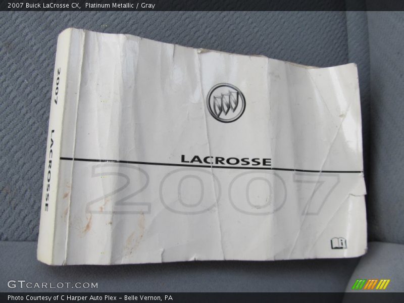 Platinum Metallic / Gray 2007 Buick LaCrosse CX