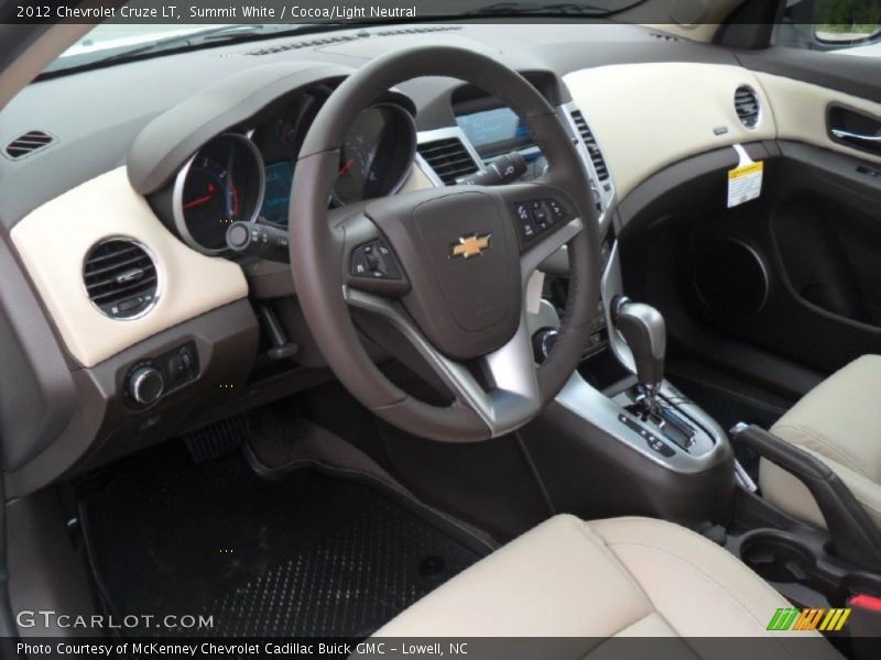 Cocoa/Light Neutral Interior - 2012 Cruze LT 