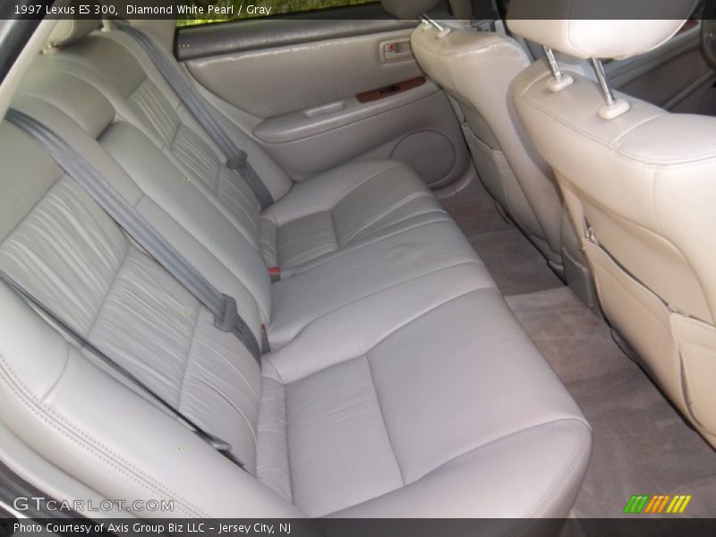 Diamond White Pearl / Gray 1997 Lexus ES 300