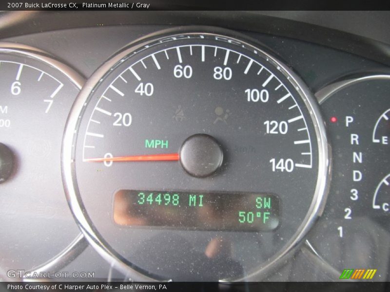 Platinum Metallic / Gray 2007 Buick LaCrosse CX