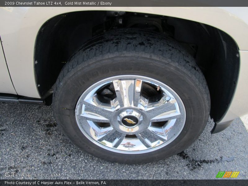 Gold Mist Metallic / Ebony 2009 Chevrolet Tahoe LTZ 4x4