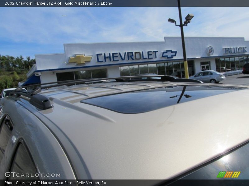 Gold Mist Metallic / Ebony 2009 Chevrolet Tahoe LTZ 4x4