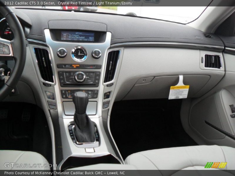 Crystal Red Tintcoat / Light Titanium/Ebony 2012 Cadillac CTS 3.0 Sedan