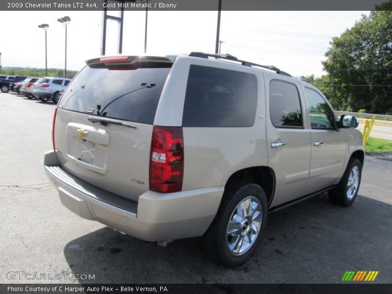 Gold Mist Metallic / Ebony 2009 Chevrolet Tahoe LTZ 4x4