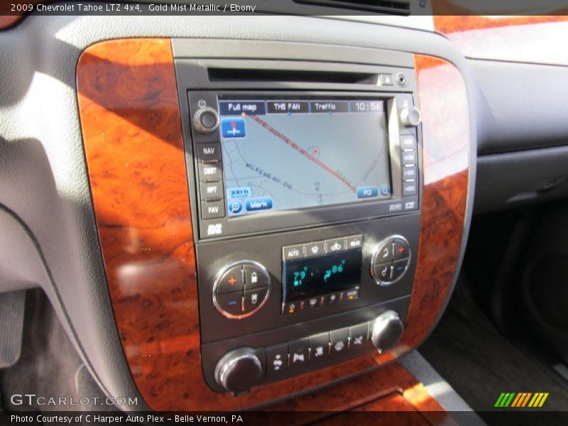 Gold Mist Metallic / Ebony 2009 Chevrolet Tahoe LTZ 4x4