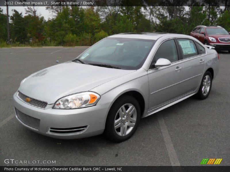 Silver Ice Metallic / Ebony 2012 Chevrolet Impala LT