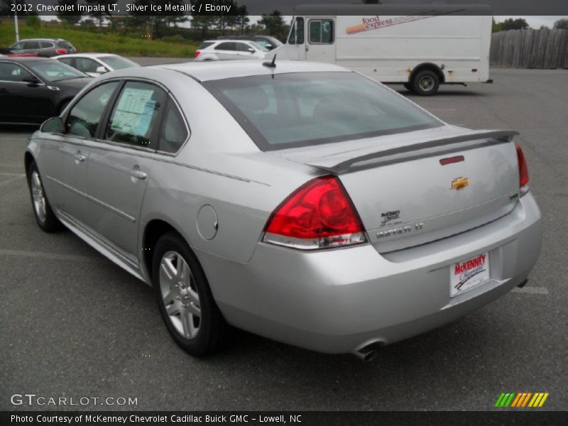 Silver Ice Metallic / Ebony 2012 Chevrolet Impala LT
