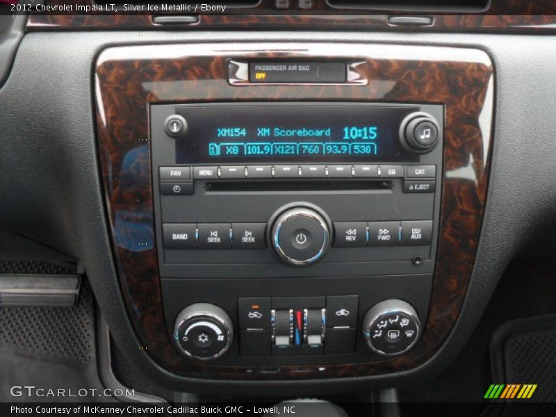 Silver Ice Metallic / Ebony 2012 Chevrolet Impala LT
