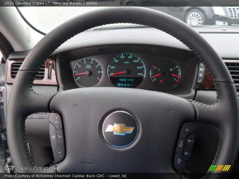 Silver Ice Metallic / Ebony 2012 Chevrolet Impala LT