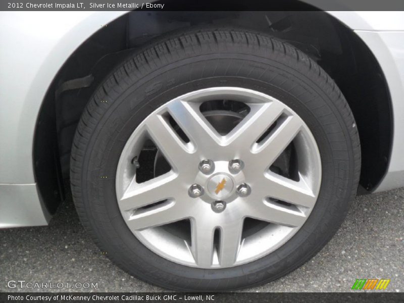 Silver Ice Metallic / Ebony 2012 Chevrolet Impala LT