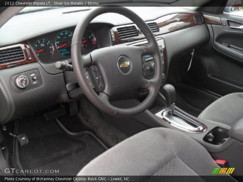 Silver Ice Metallic / Ebony 2012 Chevrolet Impala LT