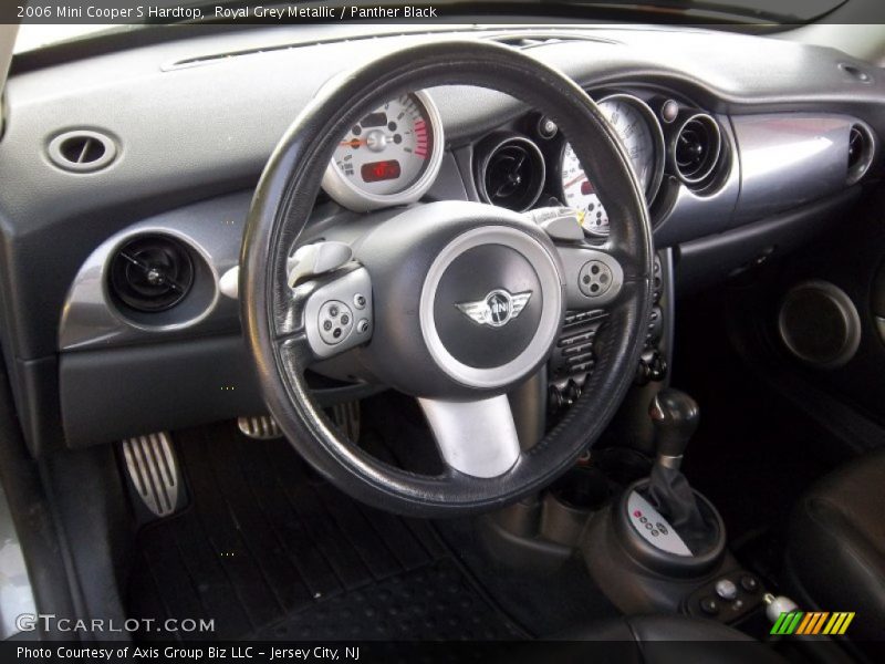 Royal Grey Metallic / Panther Black 2006 Mini Cooper S Hardtop