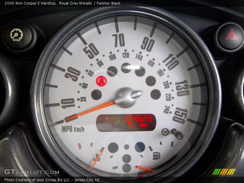 Royal Grey Metallic / Panther Black 2006 Mini Cooper S Hardtop