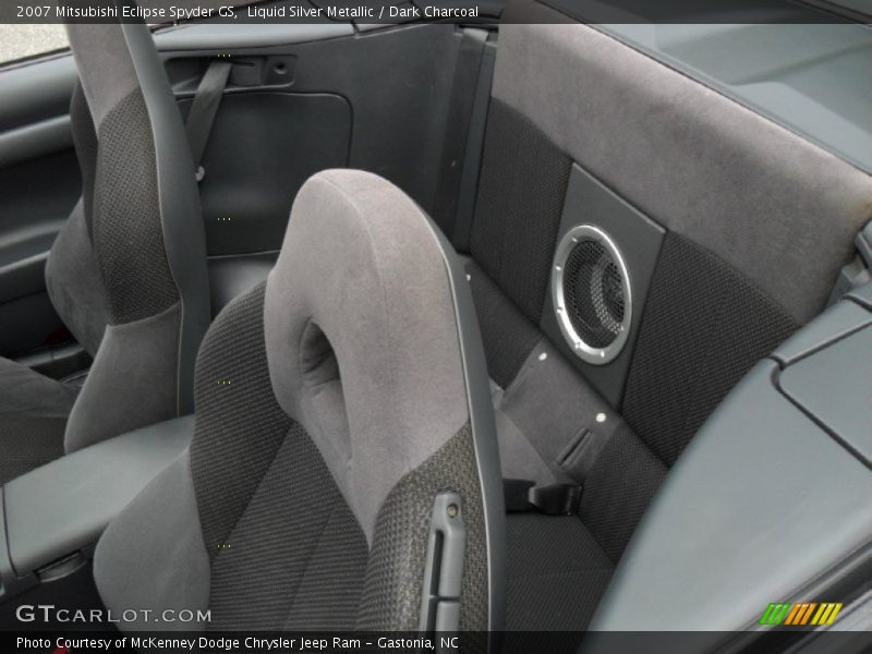 Liquid Silver Metallic / Dark Charcoal 2007 Mitsubishi Eclipse Spyder GS
