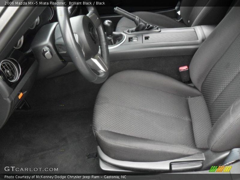  2006 MX-5 Miata Roadster Black Interior
