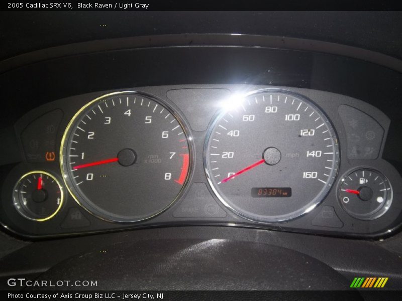 Black Raven / Light Gray 2005 Cadillac SRX V6