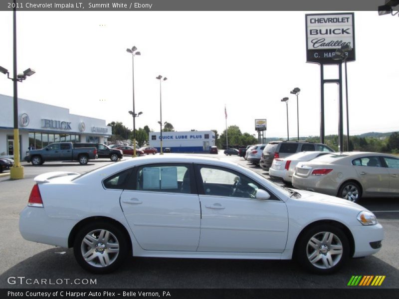 Summit White / Ebony 2011 Chevrolet Impala LT
