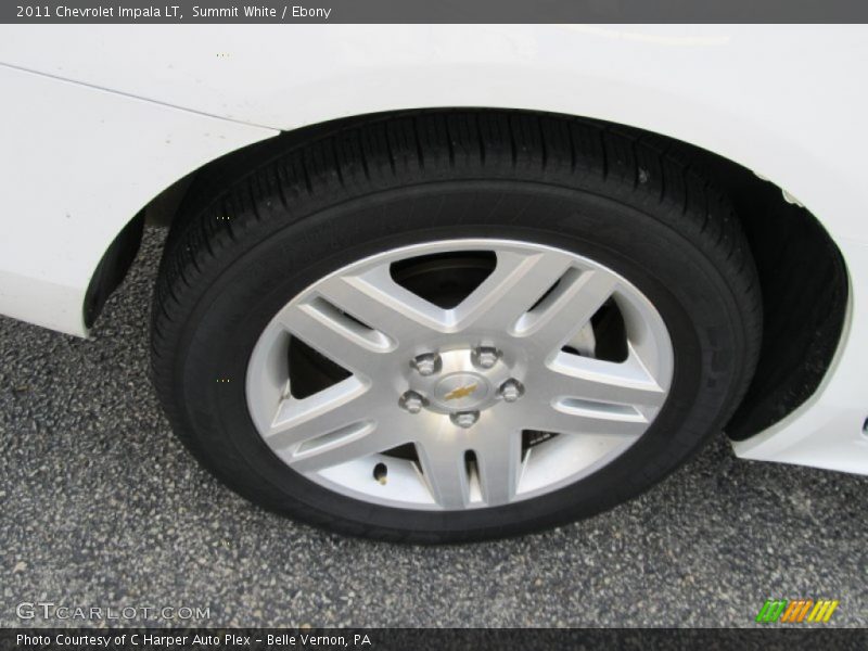 Summit White / Ebony 2011 Chevrolet Impala LT