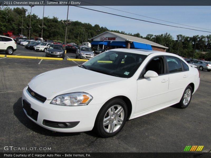 Summit White / Ebony 2011 Chevrolet Impala LT
