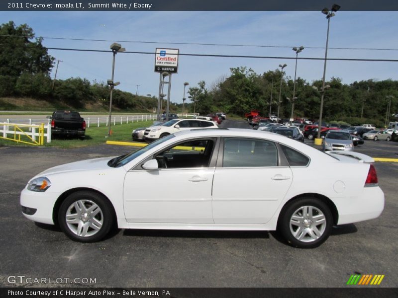 Summit White / Ebony 2011 Chevrolet Impala LT