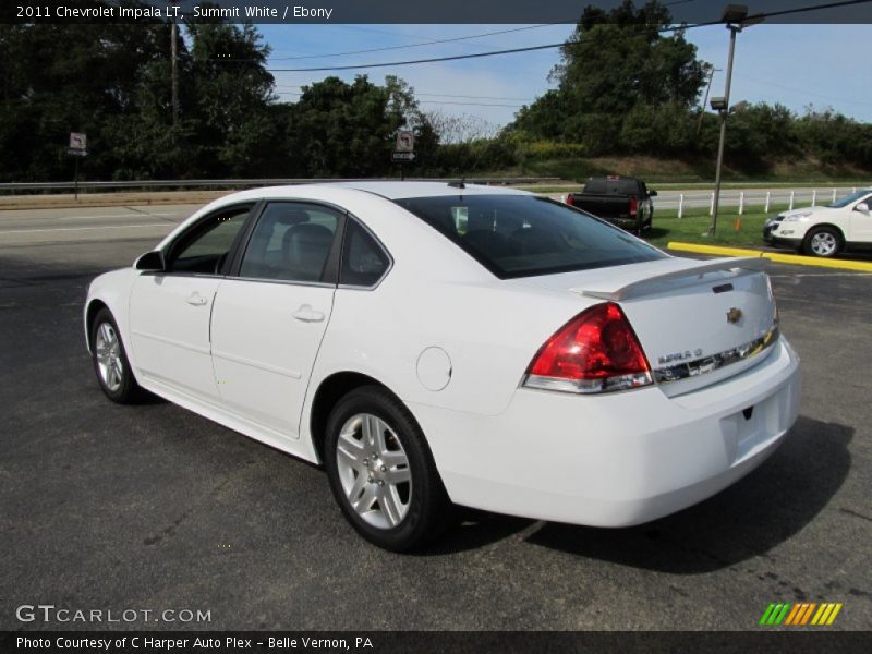 Summit White / Ebony 2011 Chevrolet Impala LT