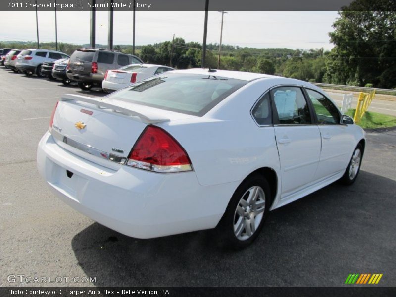 Summit White / Ebony 2011 Chevrolet Impala LT